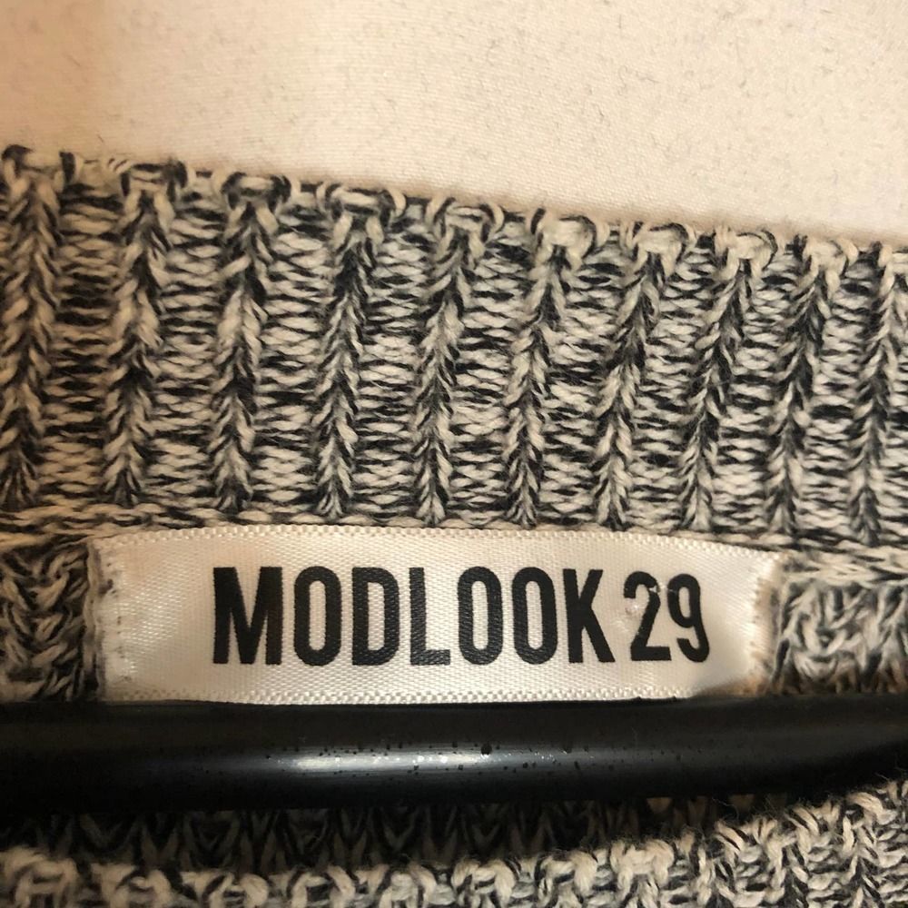 ModLook 29 Color Block Sweater Sz Large - Picture 5 of 5